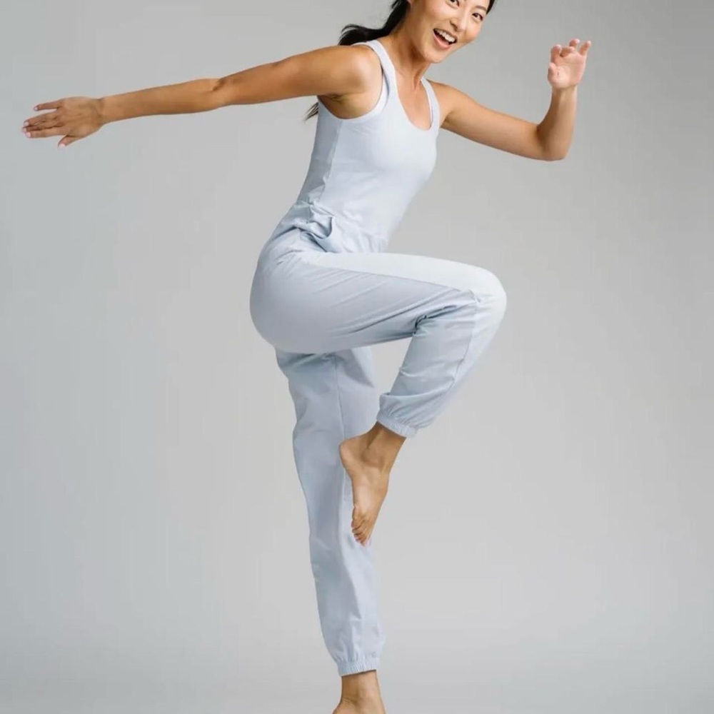 Zyia blue hermosa jumpsuit xs